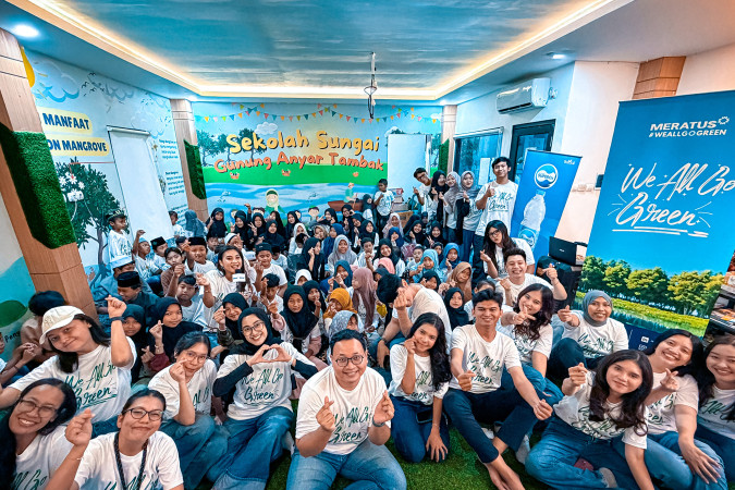 Meratus Holds Environmental Education for Coastal Children